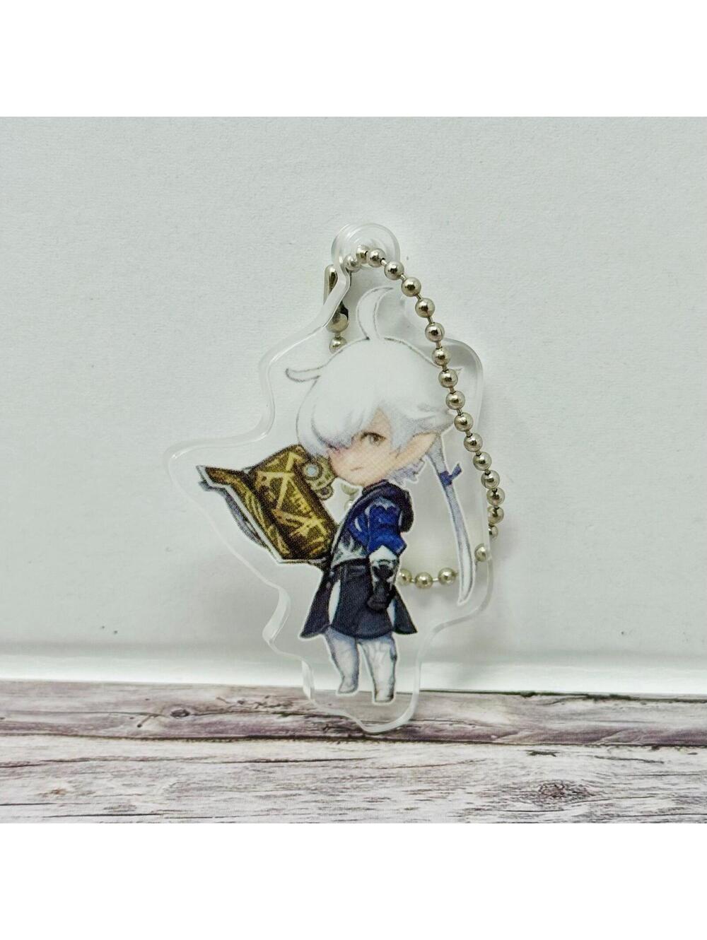 Final Fantasy XIV Alphinaud Official Keychain Japan Import US Seller